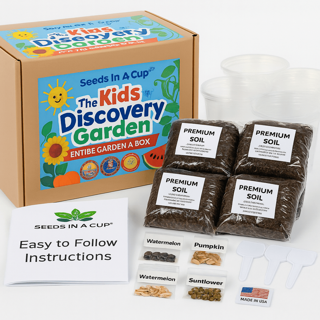 Seeds In A Cup Kid Discovery Garden