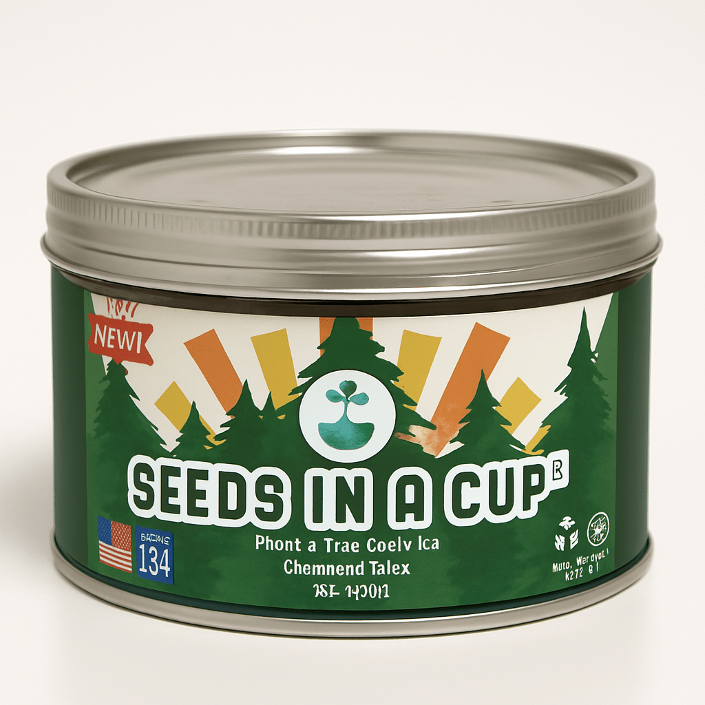 Basil Plant Seed Starter Grow Kit Seeds In A Cup Germination grow kit perfect gift for kids, families, and classrooms