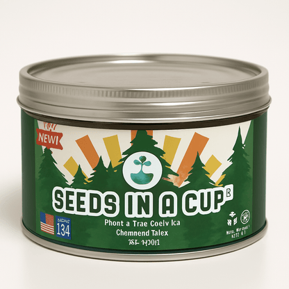 Basil Plant Seed Starter Grow Kit Seeds In A Cup Germination grow kit perfect gift for kids, families, and classrooms