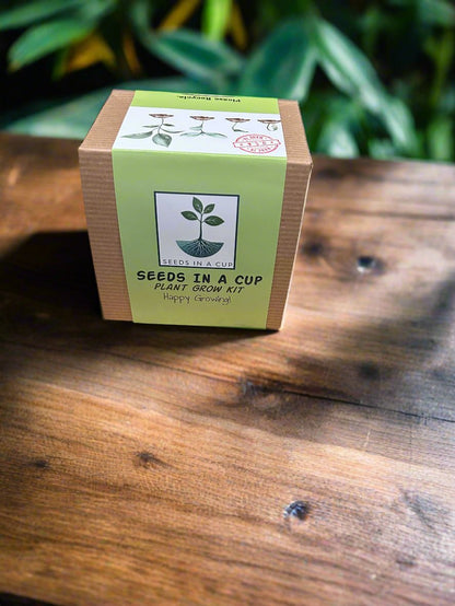 Mystery Plant Grow Kit: Surprise Plant Seeds In A Cup® - We Pick, You Grow! Seed Germination Kit grow kit