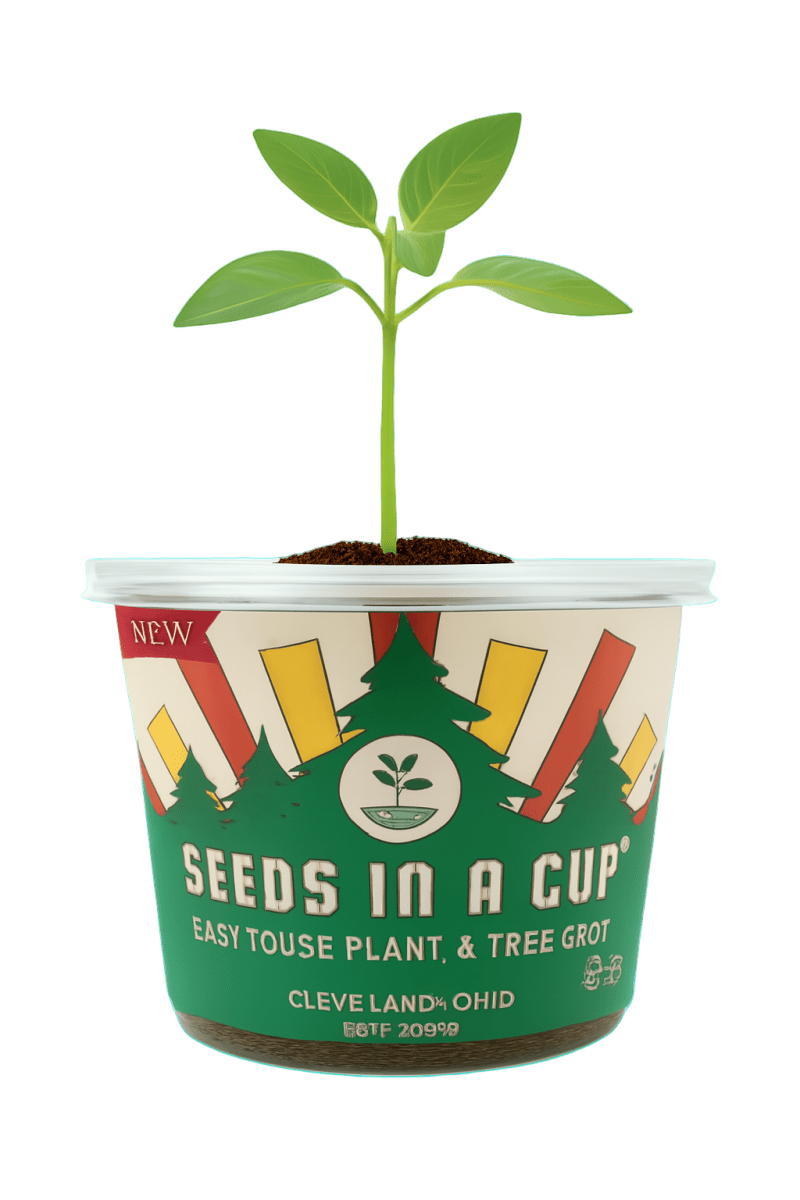 Tree grow kit made in USA – grow maple, cherry, and bonsai trees from seed with Seeds In A Cup