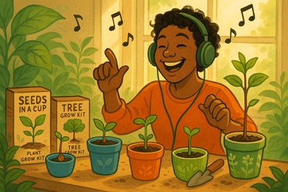 USA-made tree grow kit – sustainable seed starter from Seeds In A Cup